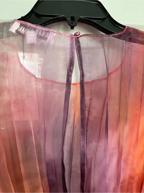 andrea iyamah odi pleated organza mini dress Andrea Iyamah Odi Pleated Organza Mini Dress